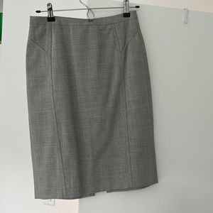 Reiss Gray Suit Skirt